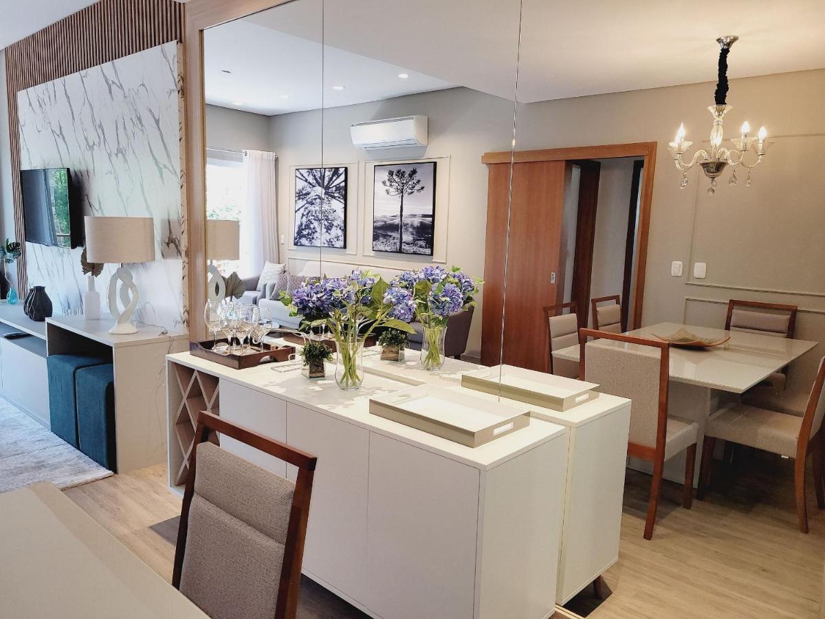 Apto 103 B,2, Proximo A Museus E Restaurantes, Condominio Com Piscina Aquecida. Gramado Eksteriør billede