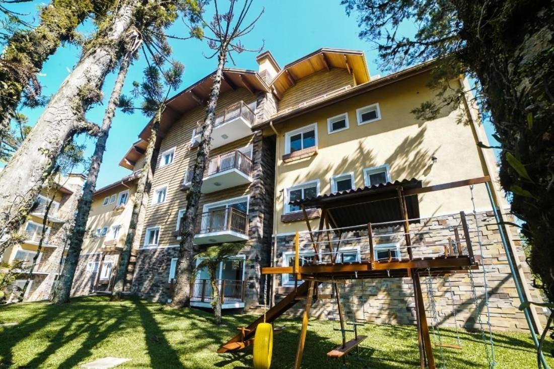 Apto 103 B,2, Proximo A Museus E Restaurantes, Condominio Com Piscina Aquecida. Gramado Eksteriør billede